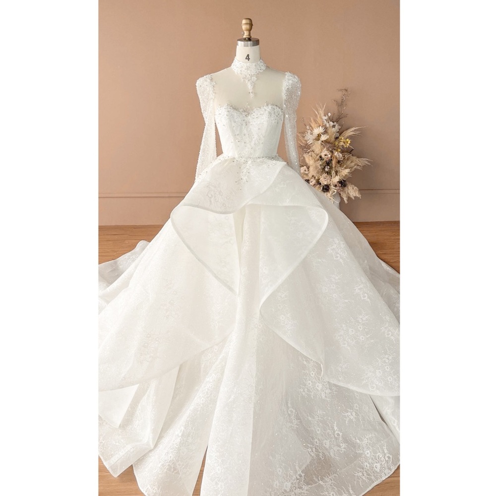 Custom Royal Wedding Dress